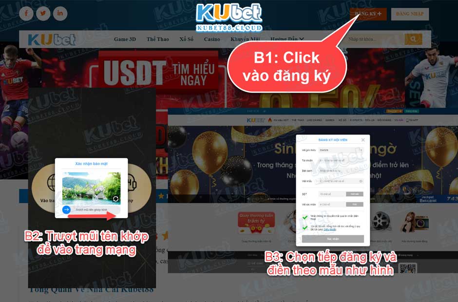 Hướng dẫn đăng ký kubet88 trên máy tính cho tân thủ